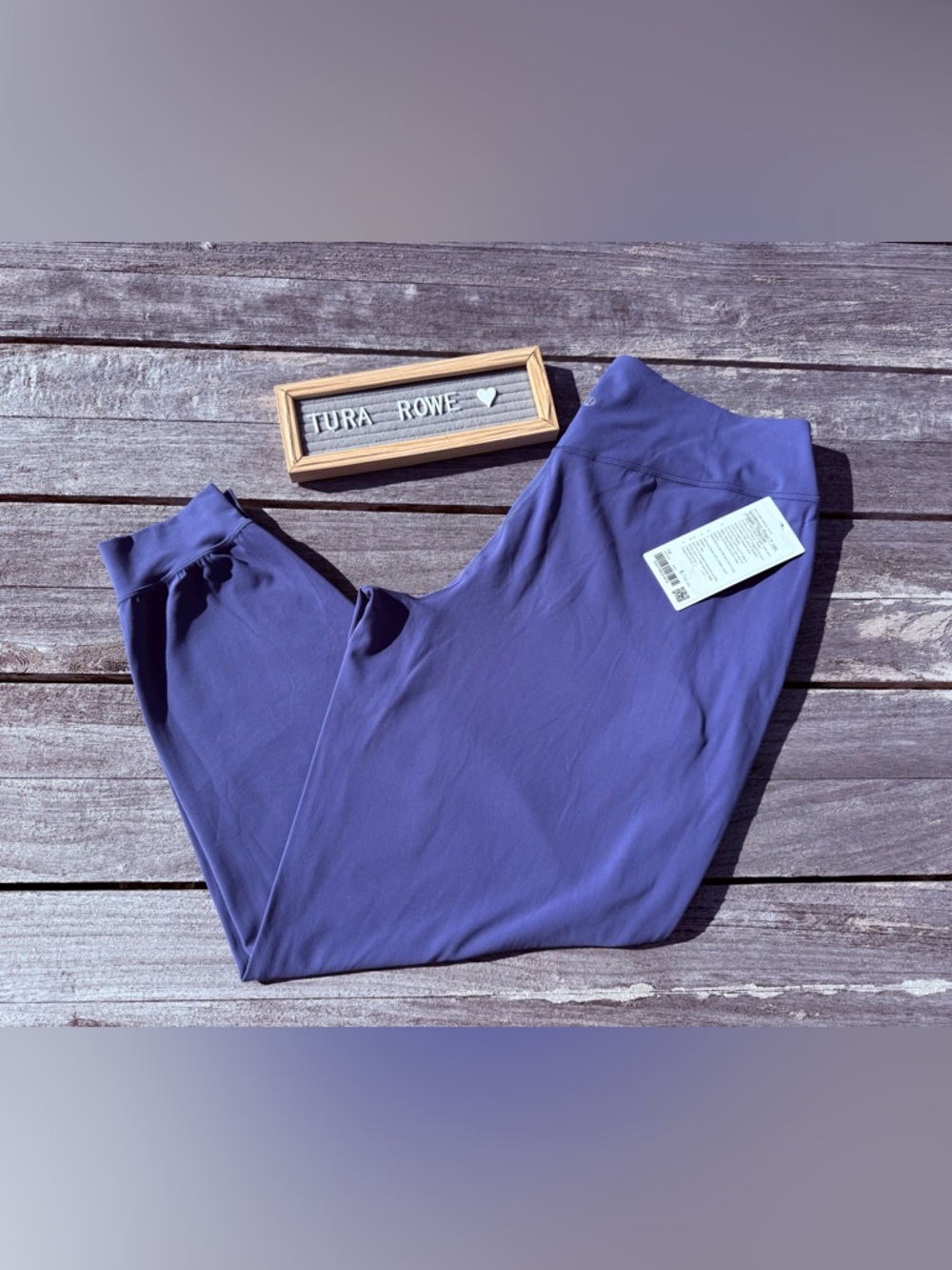 Lululemon Align HR Jogger Size 14 Brilliant Blue NWT Nulu Soft Yoga Pants